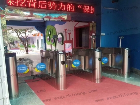 深圳某幼兒園筒機(jī)圓柱動(dòng)態(tài)人臉識(shí)別案例